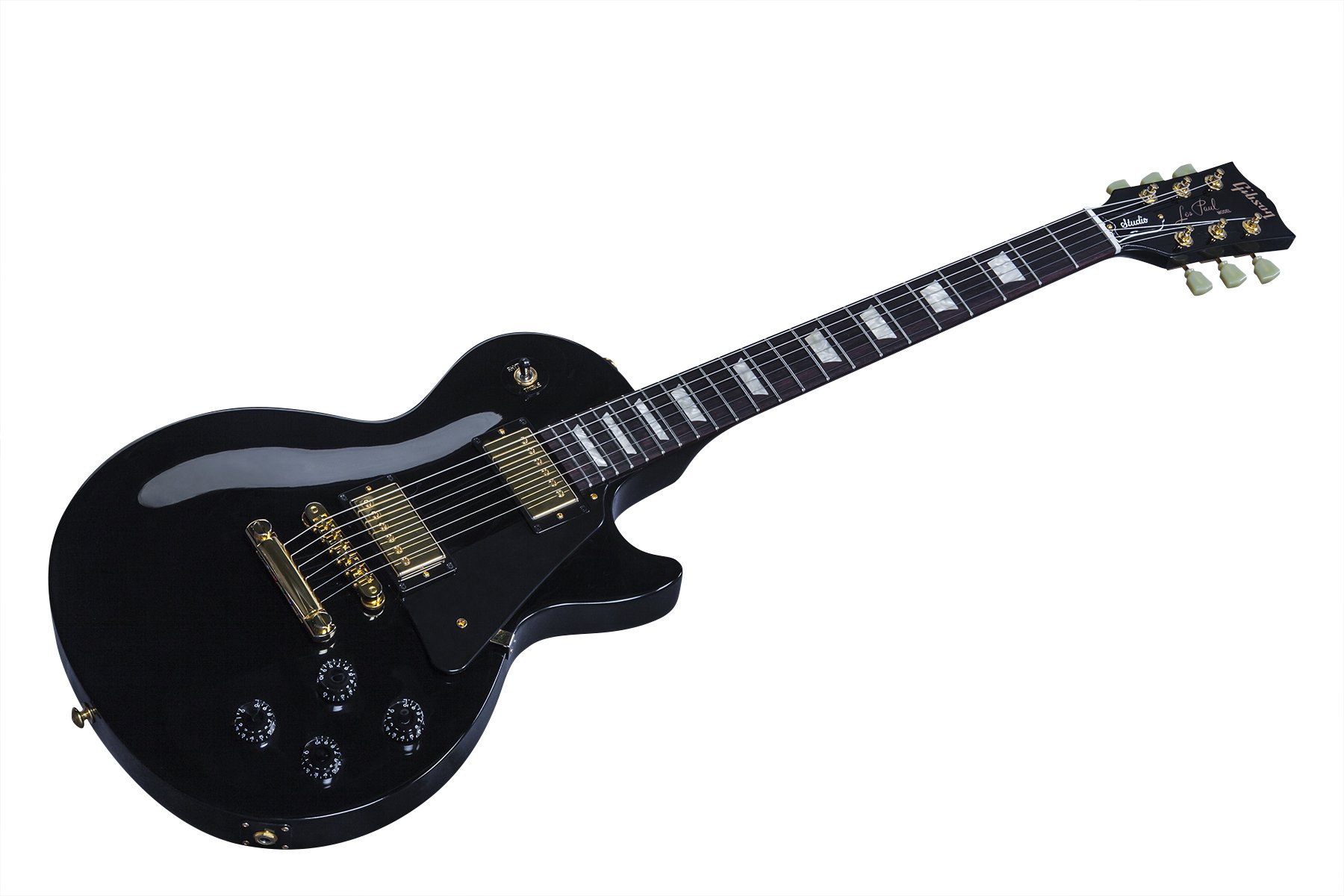 ギター Gibson Les Paul Studio Gibson LPSTUEBGH1 Les Paul Studio with Gold Hardware Electric